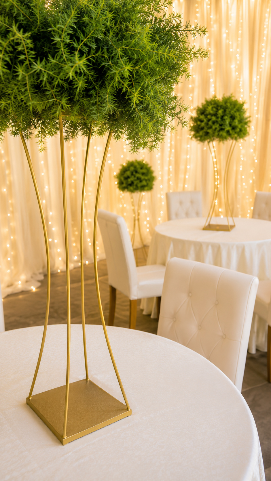 Montaje de recepción en Eventos Oceania